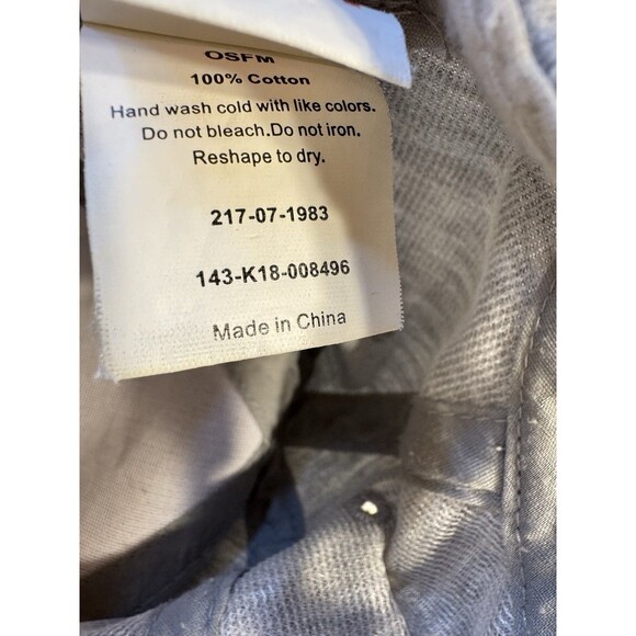 Disney Junior Mickey Mouse Grey Adjustable Baseball Cap 100% Cotton - Picture 8 of 9